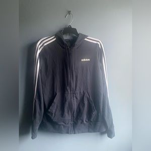 Adidas women zip up sweater size M